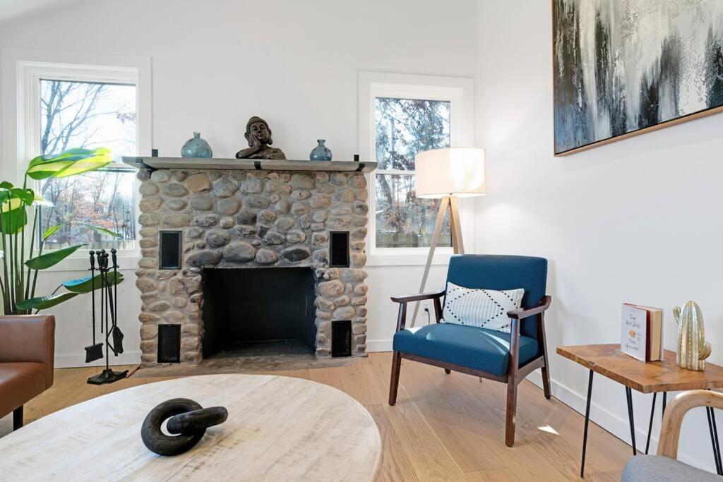 New Paltz Zen Wellness Cabin W/ Hot Tub Bagian luar foto
