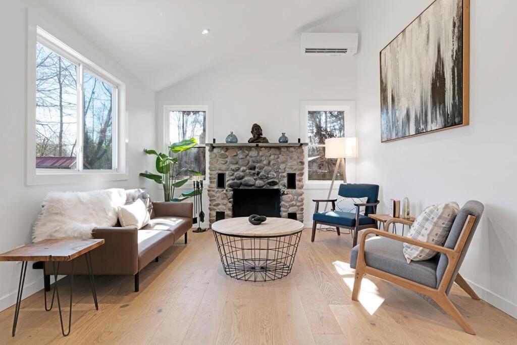 New Paltz Zen Wellness Cabin W/ Hot Tub Bagian luar foto
